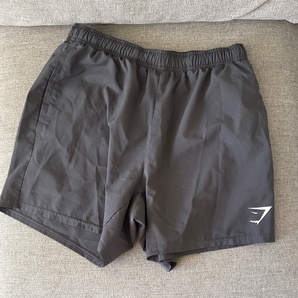 Gymshark Gray Performance Running Shorts